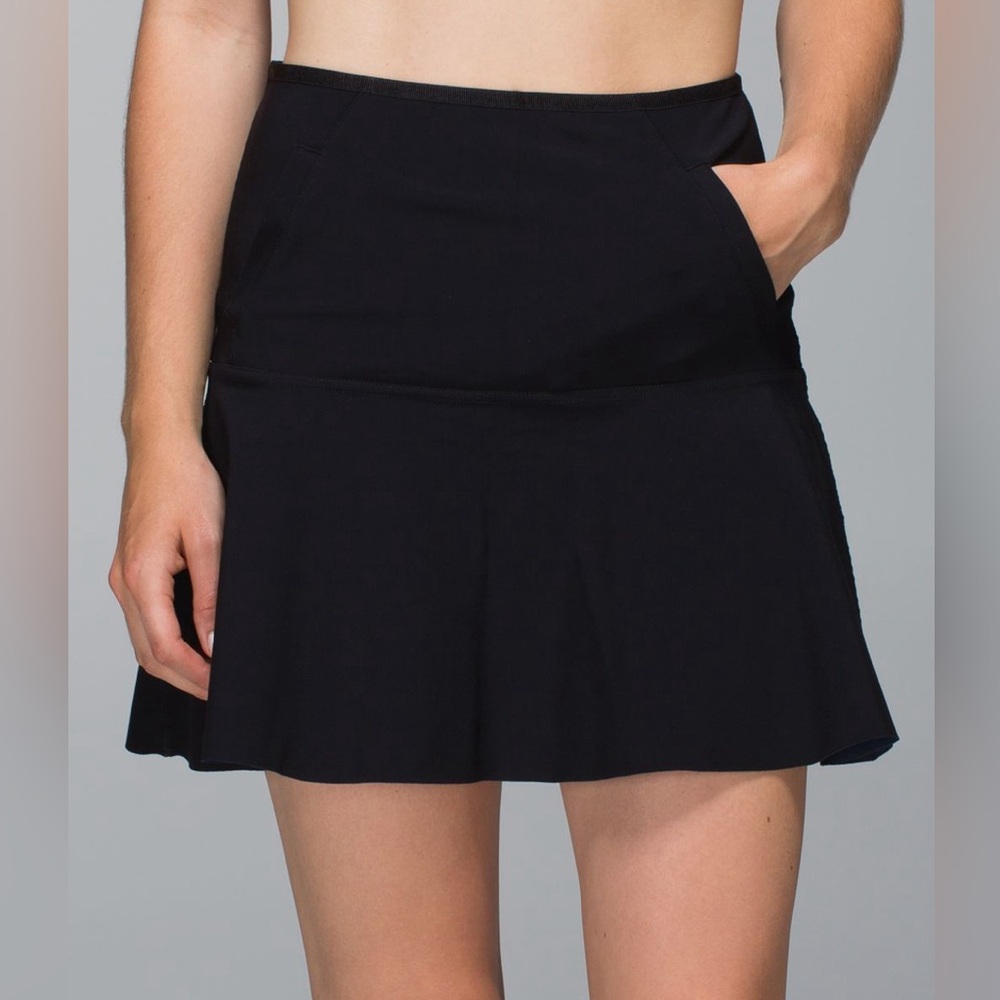 Lululemon Get It On Technical Flared Mini Skirt